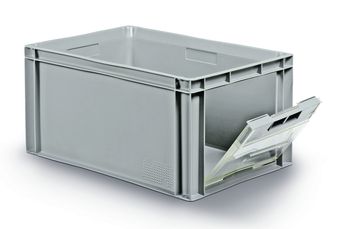 600 x 400 x 300 – 56L – Norme Europe – Porte latérale – 2366