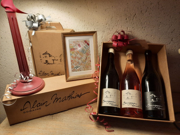 Coffret kraft bouteille à personnaliser – 1-2-3 bouteilles et Magnum