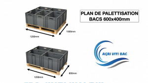 Lot De 10 Bacs Euro Industriels 600x400x150mm Rose + 1 Chariot De Transport Blanc - Empilables, Pour Stockage