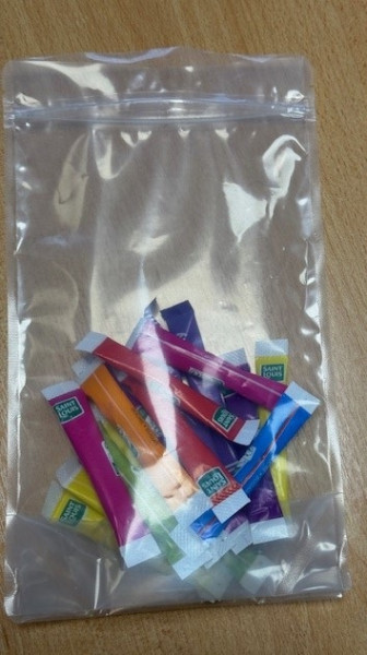 Sachet transparent alimentaire – Zip + Soudure