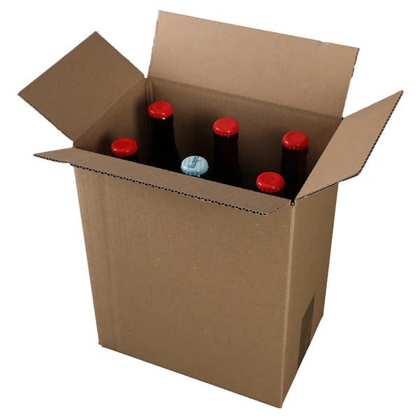 Carton de transport – 6 ou 12 bières – Long Neck 0.33cl
