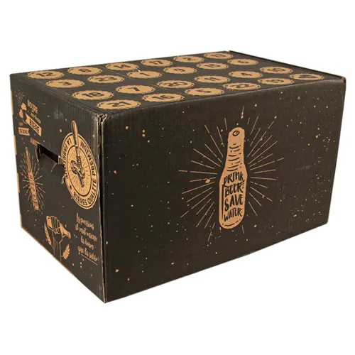 Calendrier de l’avent – 24 bières – Décor Noël ou Bouteille