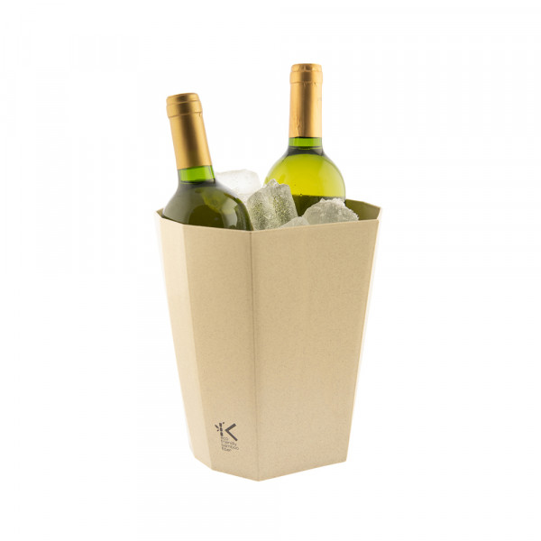 Seau à glace en bambou pour bouteilles de vin