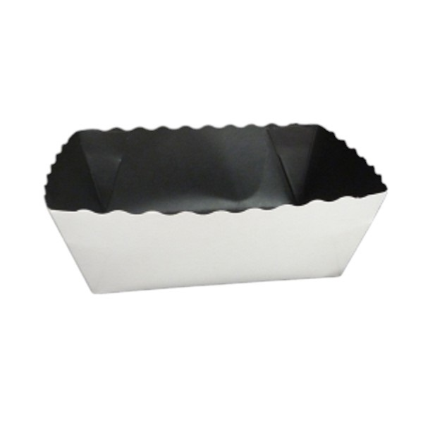 Barquette blanche – Fond Noir ou Vert en carton – 125gr – 250gr – 500gr et 1kg