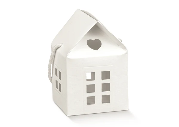 Corbeille et maisonnette blanche avec anses – Classe